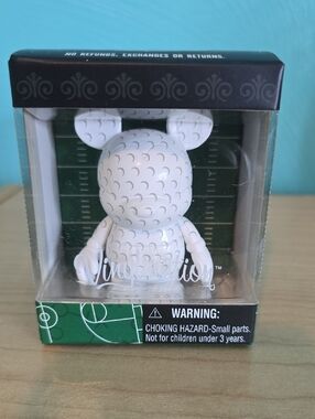 White Vinylmatuin Mickey Designer Bear Figure in Display Box